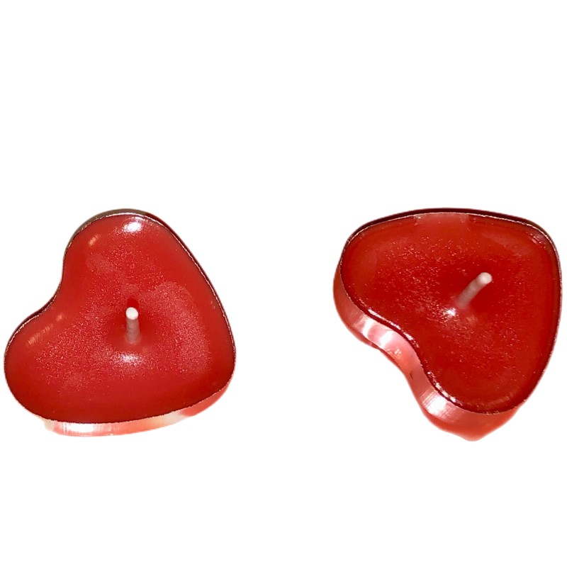 100 Sets Heart shaped Empty Al - огляд і ціна Candle Making With Beeswax
