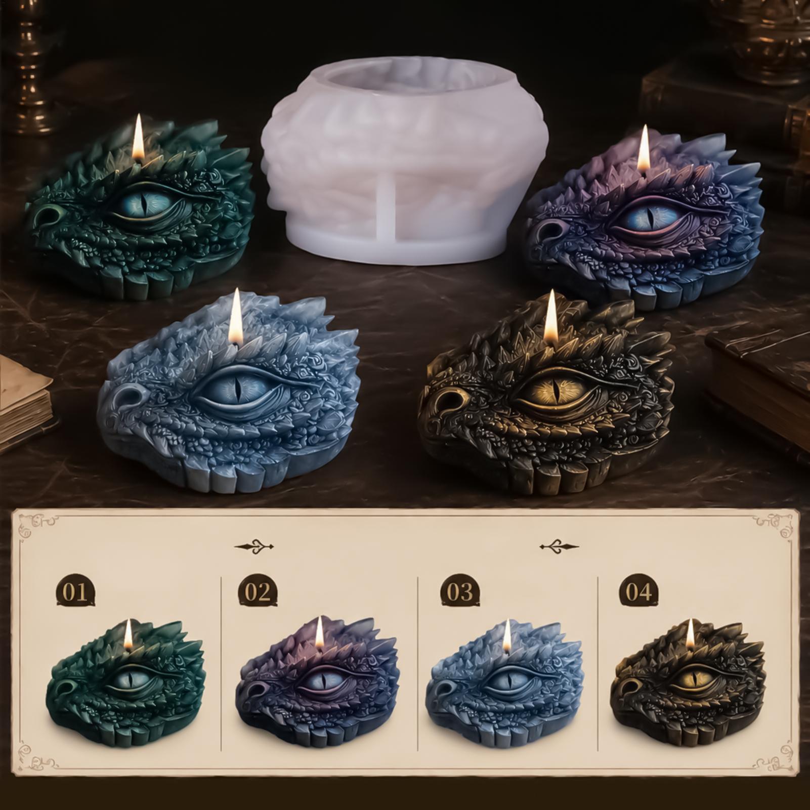 Dragon Eye Silicone Mold Easy  - огляд і ціна Candle Making For Beginners