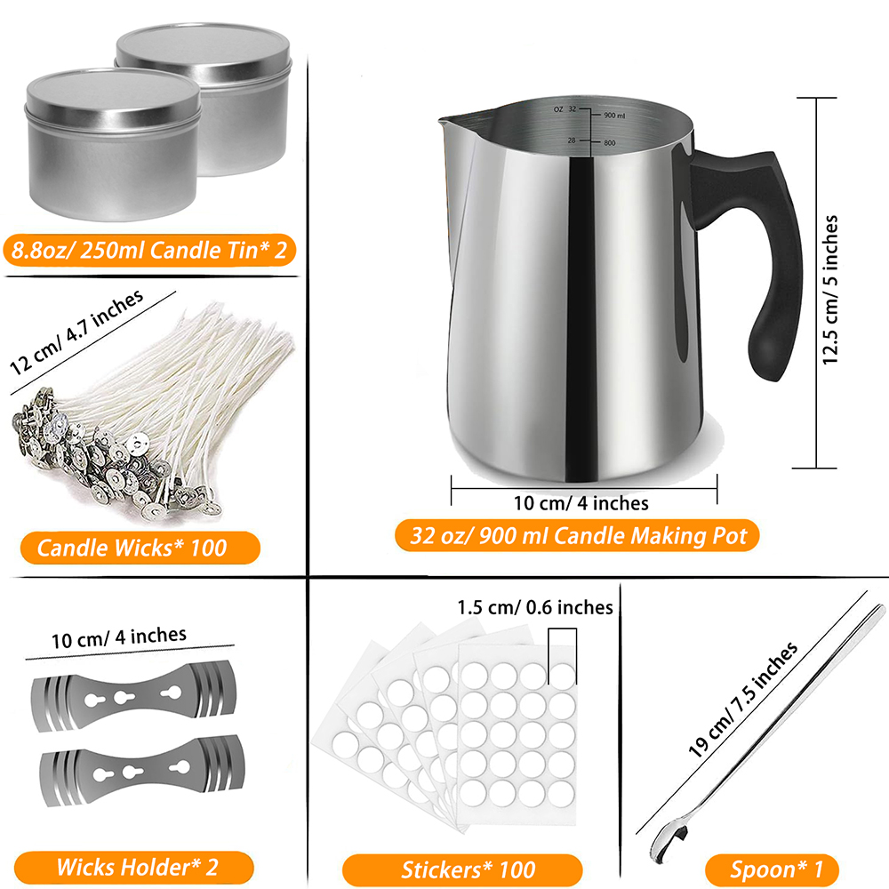 Candle Making Starter Kit Supp - огляд і ціна Candle Making Temperature
