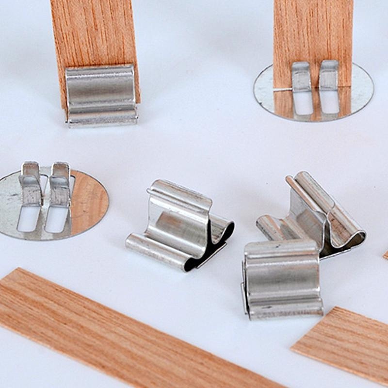 40Pcs Wooden Candle Wick Set w - огляд і ціна Wood Wick Crackle