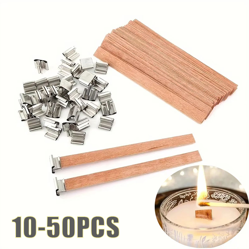 1-5Bags Crackling Wooden Candl - огляд і ціна Wood Wick Crackle