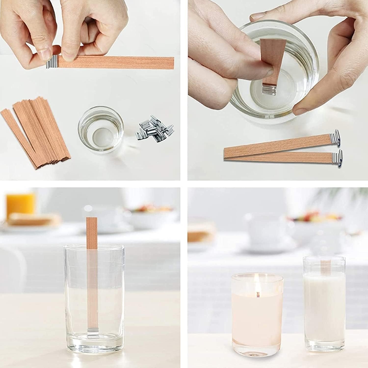 1-5Bags Crackling Wooden Candl - огляд і ціна Wood Wick Crackle