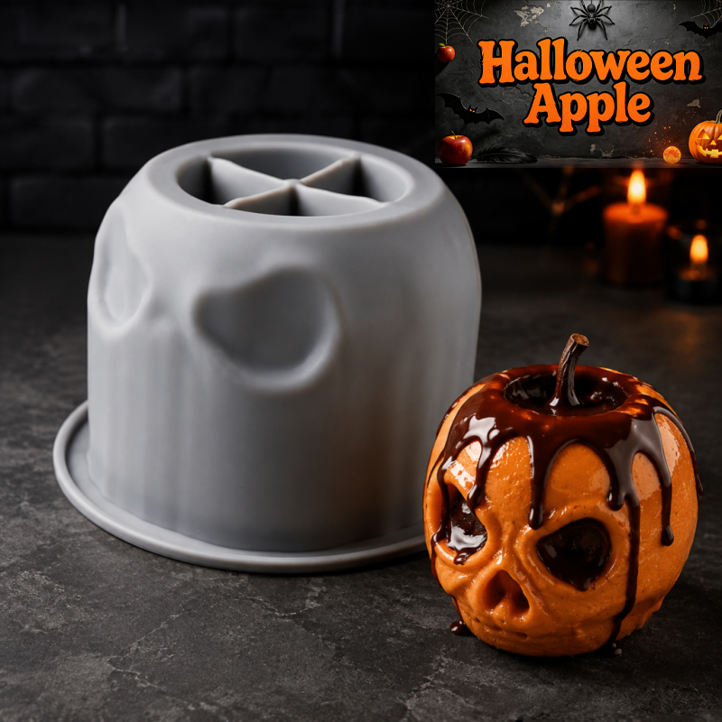 Halloween skull apple silicone - огляд і ціна Candle Making For Beginners