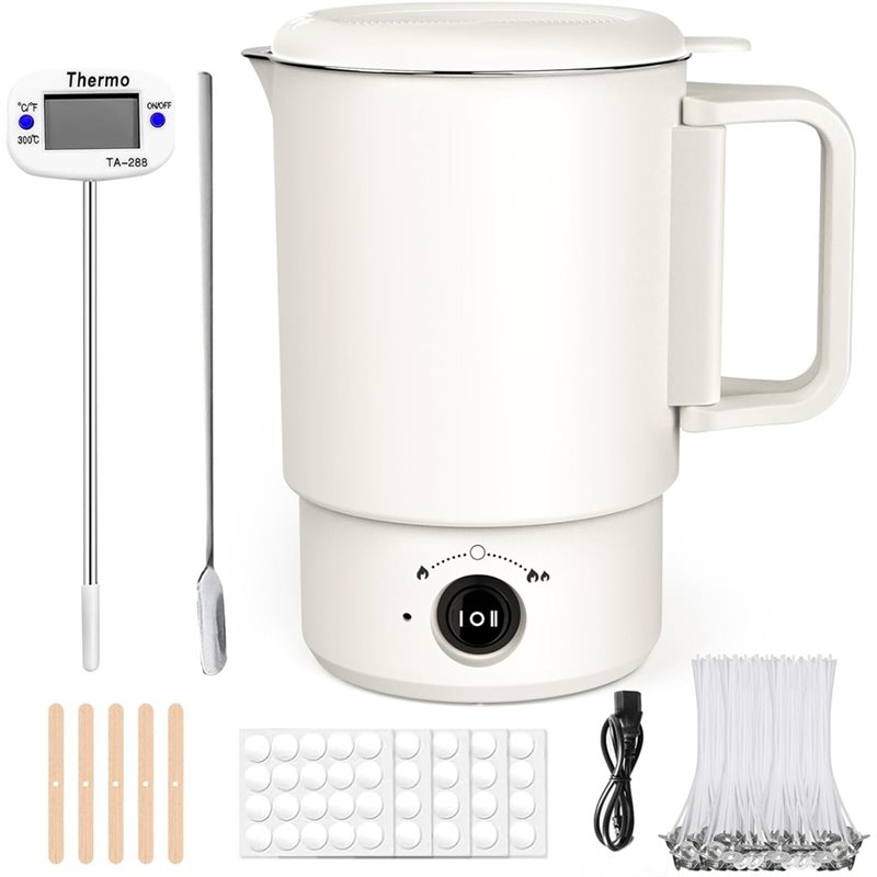 A47U Electric Wax Melting Pot  - огляд і ціна Candle Making For Beginners