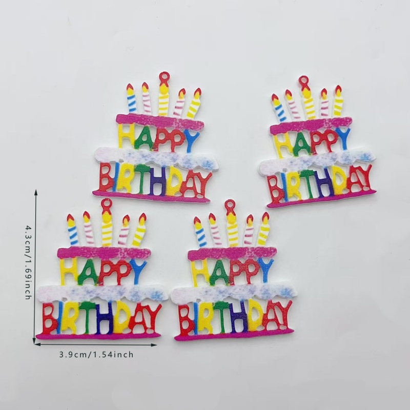 10Pcs Colorful Happy Birthday  - огляд і ціна Candle Making Date