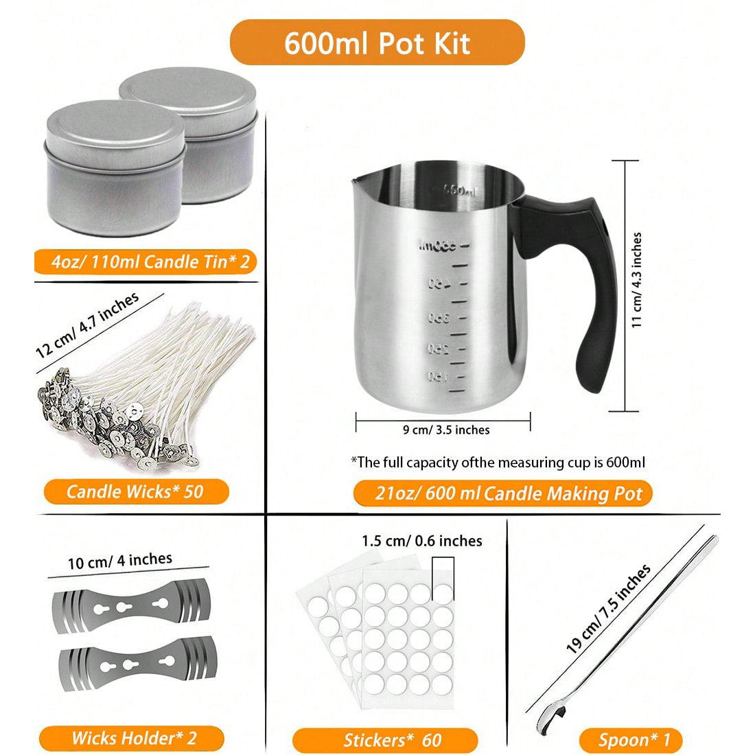 Glintmos Candle Making Starter - огляд і ціна Candle Making For Beginners