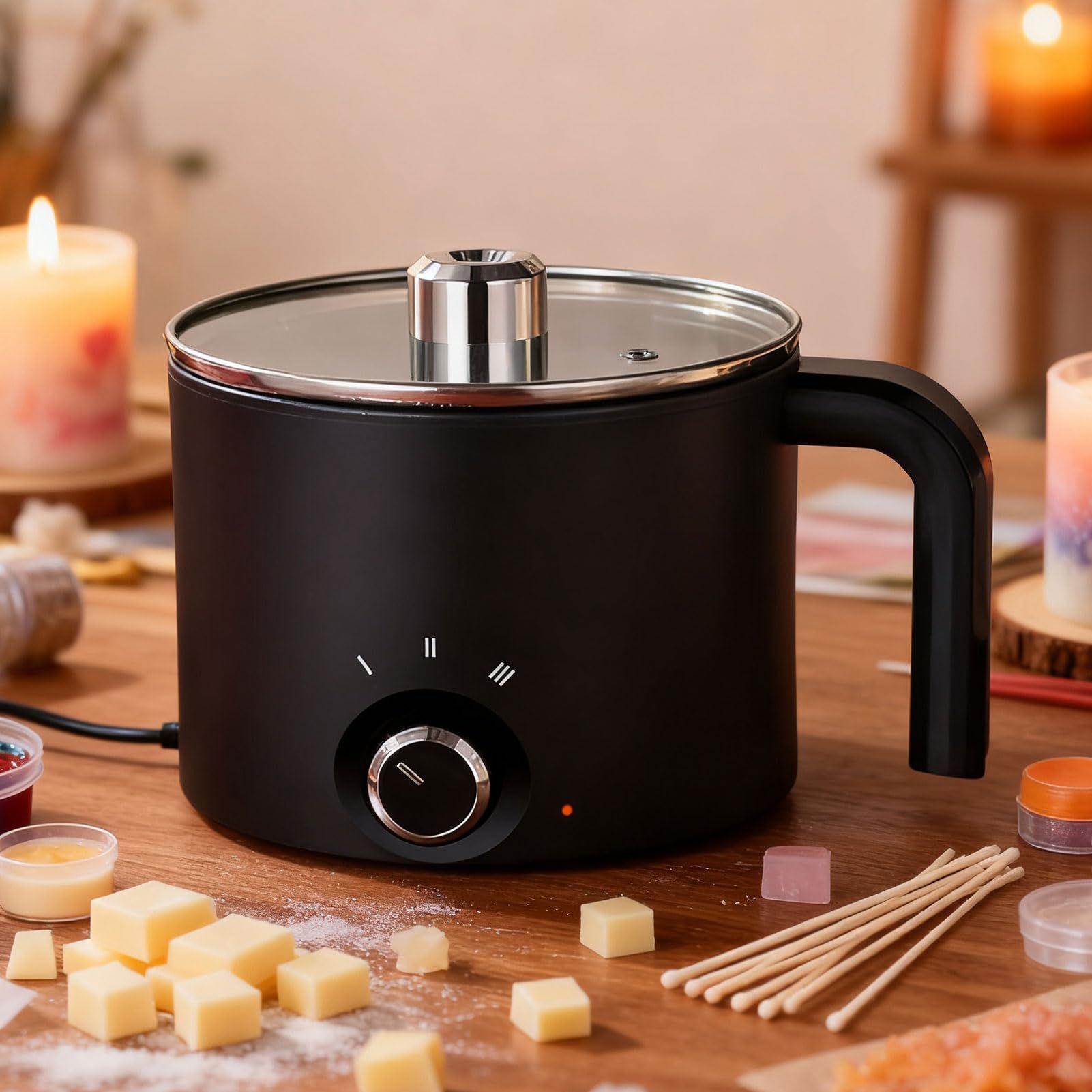 1.5L Wax Melting Pot Candle Wa - огляд і ціна Candle Making Temperature