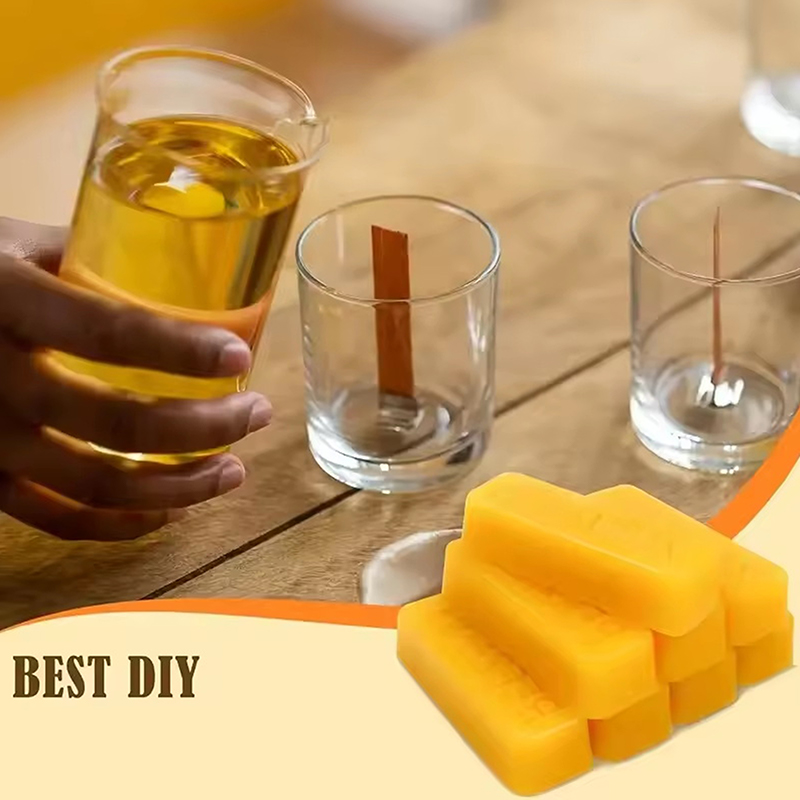 4/8pcs Pure Beeswax Blocks, Hi - огляд і ціна Candle Making With Beeswax