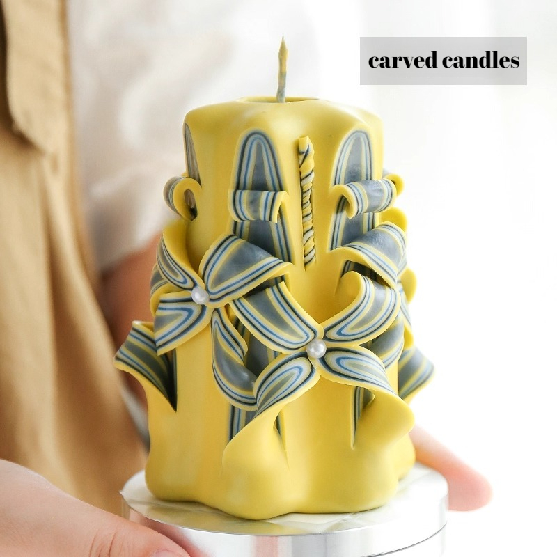 1KG Carved Scented Candle Raw  - огляд і ціна Candle Making With Beeswax